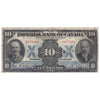 375-18-06 1923 Imperial Bank of Canada $10 Howland-Phipps, VG-F