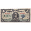 DC-25h 1923 Dominion $1 McCavour-Saunders, Blue Seal, Group 2, Series A, G