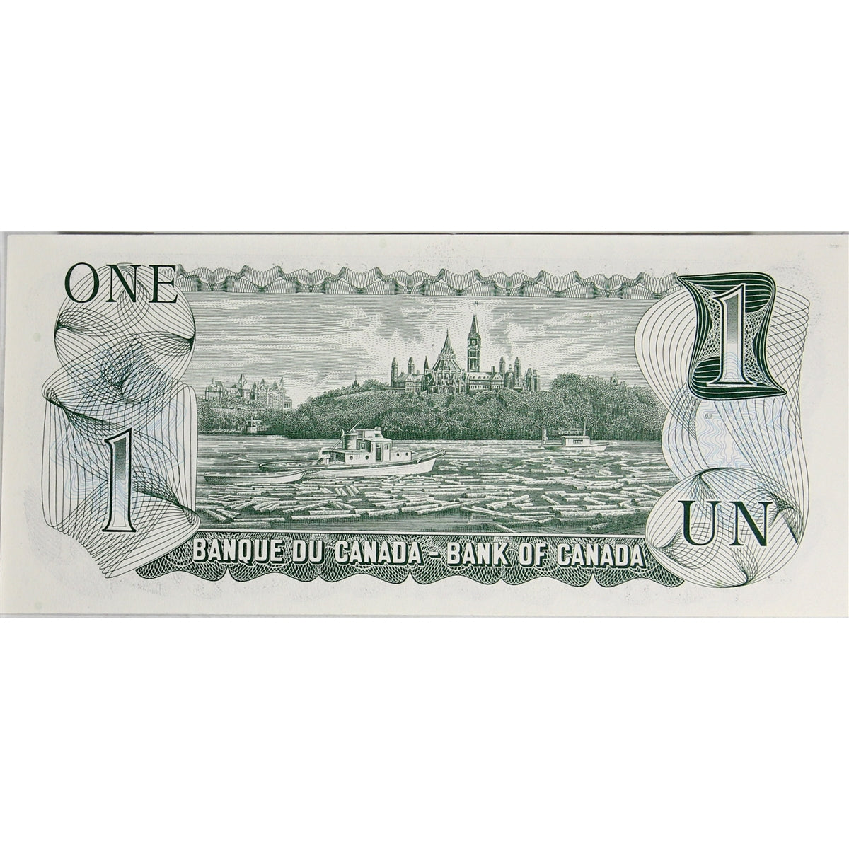 BC-46a-i 1973 Canada $1 Lawson-Bouey, ALG, Choice Uncirculated (CUNC63)