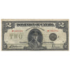 DC-26f 1923 Dominion $2 McCavour-Saunders, Black Seal, Group 2, Series M, VF