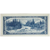 BC-39b 1954 Canada $5 Beattie-Rasminsky, L/X, AU-UNC (AU55)