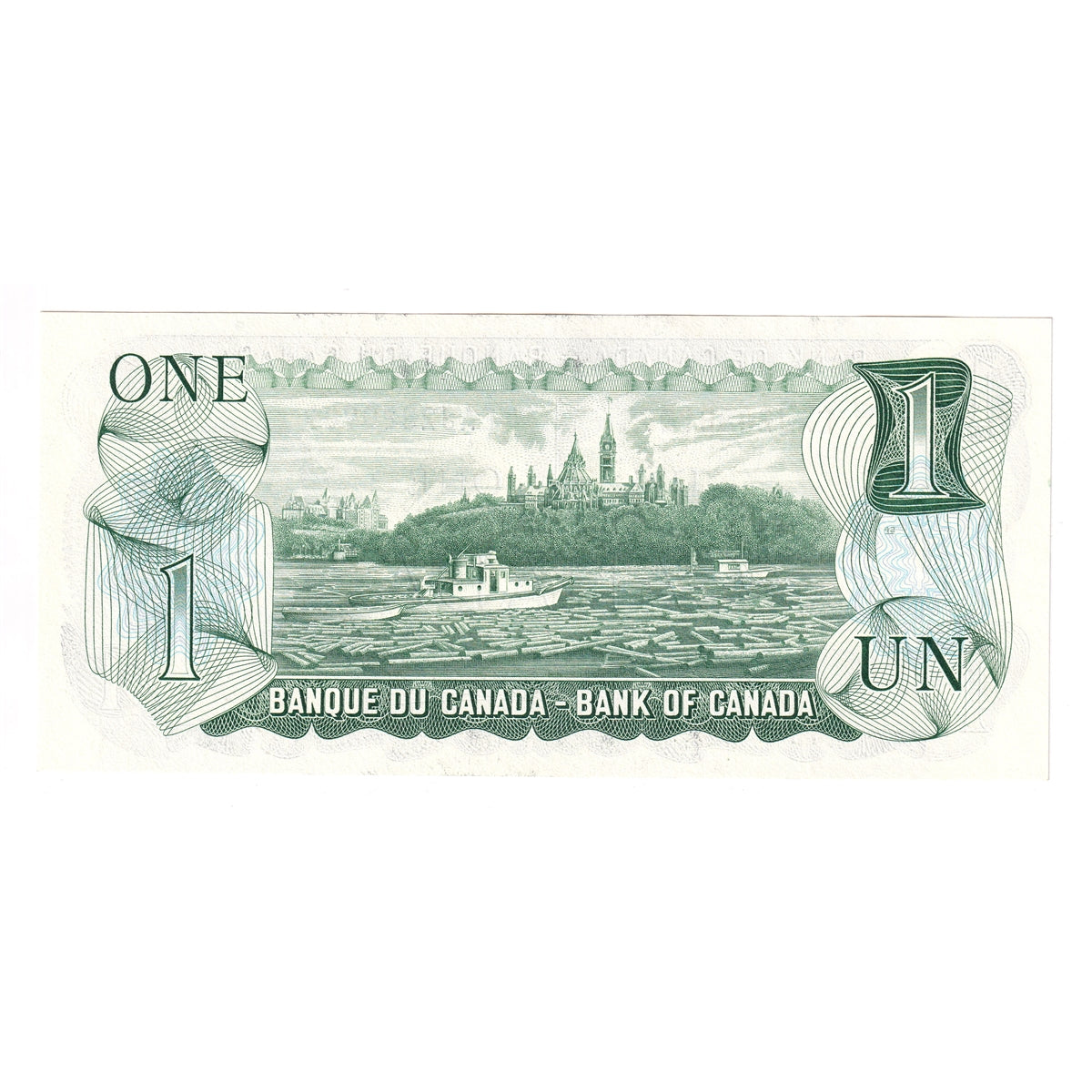 BC-46a-i 1973 Canada $1 Lawson-Bouey, EAJ, Choice Uncirculated (CUNC63)
