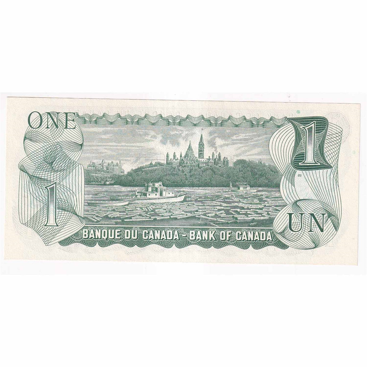 BC-46a-i 1973 Canada $1 Lawson-Bouey, EAN, Choice Uncirculated (CUNC63)