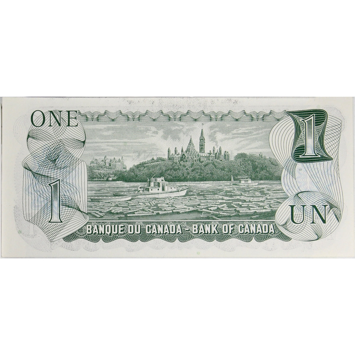 BC-46b 1973 Canada $1 Crow-Bouey, AMB, Choice Uncirculated (CUNC63)