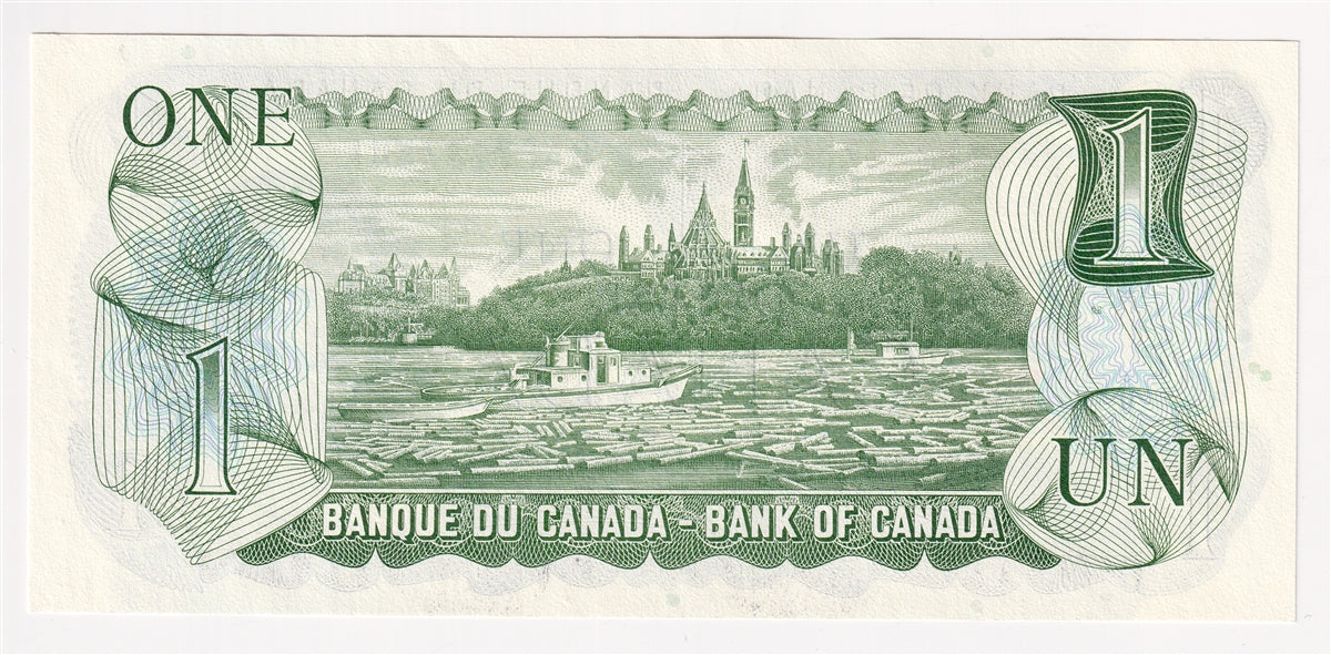BC-46b 1973 Canada $1 Crow-Bouey, BAP, Uncirculated (MS60)