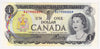 BC-46b 1973 Canada $1 Crow-Bouey, BAT, Uncirculated (MS60)