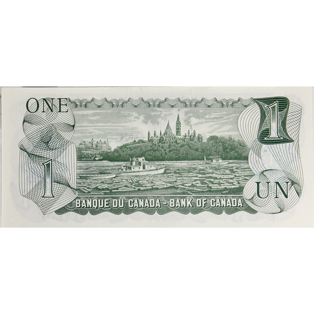 BC-46b 1973 Canada $1 Crow-Bouey, BCB, Choice Uncirculated (CUNC63)