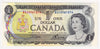 BC-46b 1973 Canada $1 Crow-Bouey, BCH, Uncirculated (MS60)