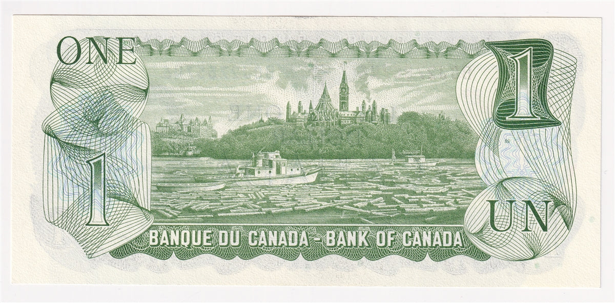 BC-46b 1973 Canada $1 Crow-Bouey, BCJ, Choice Uncirculated (CUNC63)