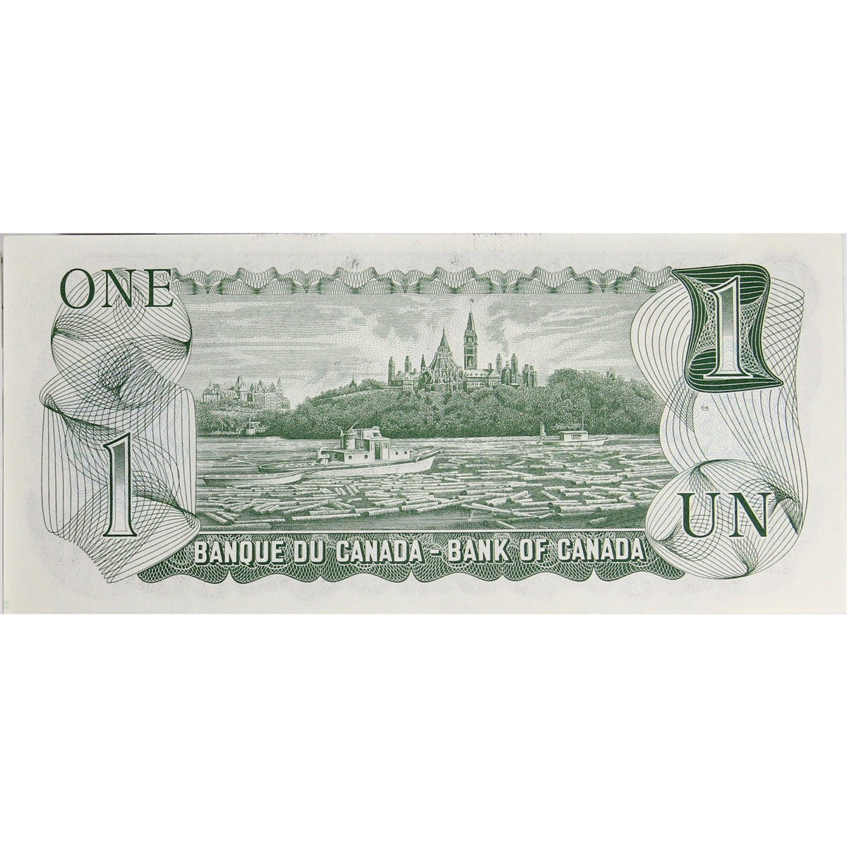 BC-46b 1973 Canada $1 Crow-Bouey, BCR, Choice Uncirculated (CUNC63)