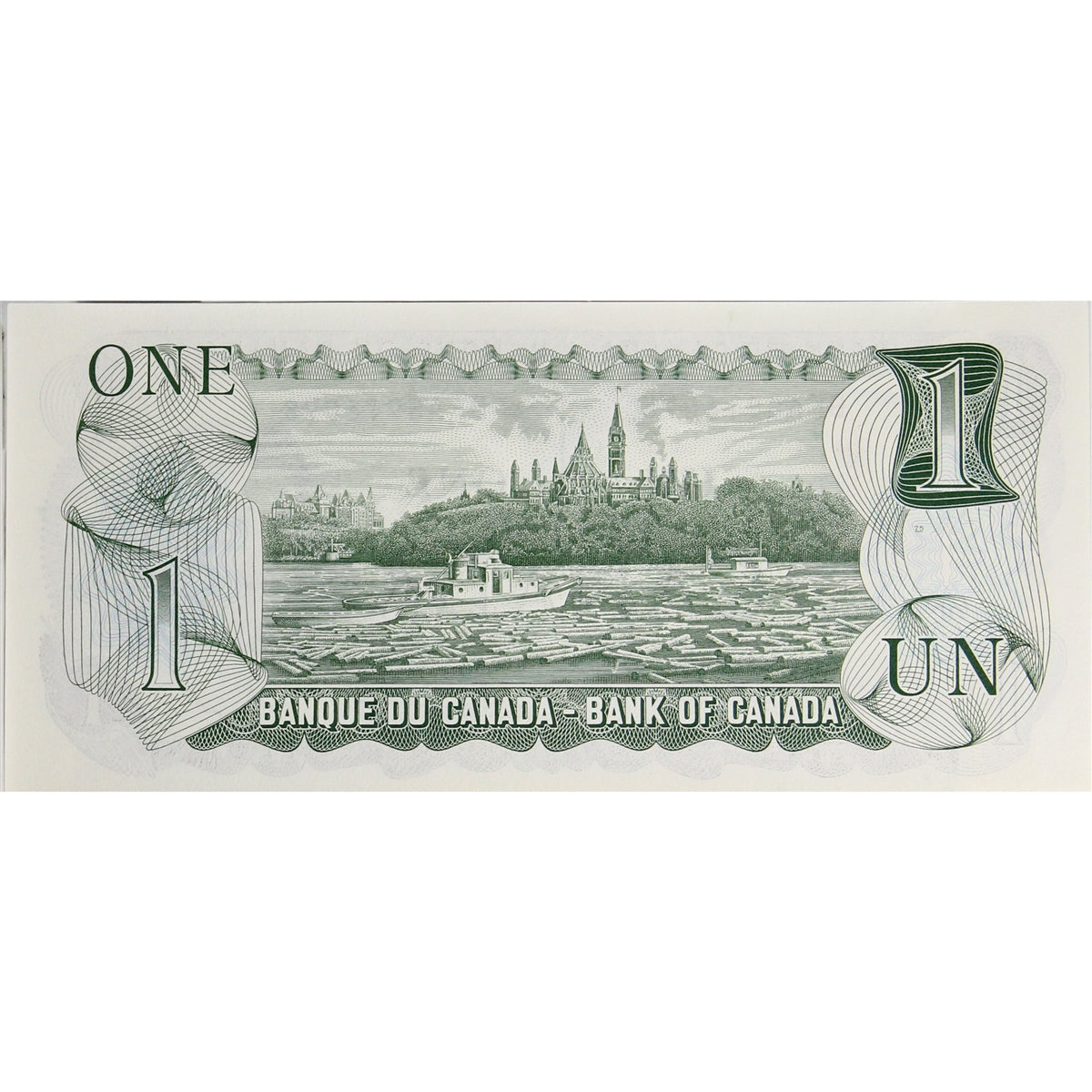 BC-46b 1973 Canada $1 Crow-Bouey, BFA, Choice Uncirculated (CUNC63)