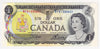 BC-46b 1973 Canada $1 Crow-Bouey, BFB, Uncirculated (MS60)