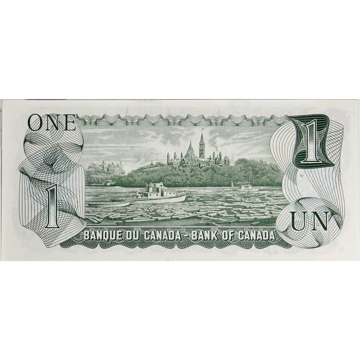 BC-46b 1973 Canada $1 Crow-Bouey, BFG, Choice Uncirculated (CUNC63)