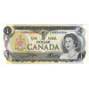 BC-46b 1973 Canada $1 Crow-Bouey, EAN, AU-UNC (AU55)
