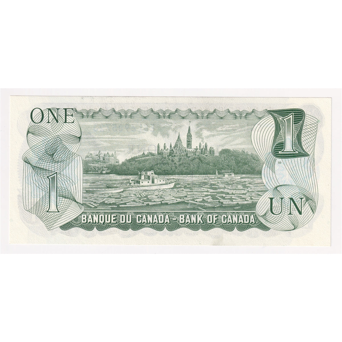 BC-46b 1973 Canada $1 Crow-Bouey, ECL, Choice Uncirculated (CUNC63)