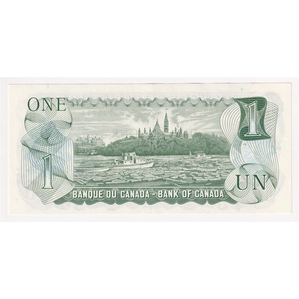 BC-46b 1973 Canada $1 Crow-Bouey, ECP, Choice Uncirculated (CUNC63)
