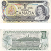 BC-46bA 1973 Canada $1 Crow-Bouey, EAX, AU-UNC (AU55)