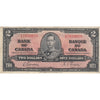 BC-22b 1937 Canada $2 Gordon-Towers, C/B, Very Fine (VF20)