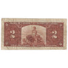 BC-22b 1937 Canada $2 Gordon-Towers, E/B, VG-F (VG10)