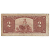 BC-22b 1937 Canada $2 Gordon-Towers, M/B, Very Good (VG8)