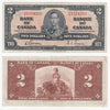 BC-22b 1937 Canada $2 Gordon-Towers, R/B, Very Fine (VF20)