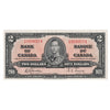 BC-22b 1937 Canada $2 Gordon-Towers, T/B, VF-EF (VF30)