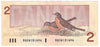 BC-55b 1986 Canada $2 Thiessen-Crow, BBD, Almost Uncirculated (AU50)