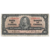 BC-22b 1937 Canada $2 Gordon-Towers, X/B, F-VF (F15)