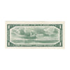 BC-37b 1954 Canada $1 Beattie-Rasminsky, P/Y, EF-AU (EF45)