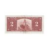 BC-22c 1937 Canada $2 Coyne-Towers, K/R, EF