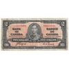 BC-22c 1937 Canada $2 Coyne-Towers, L/R, F