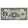 BC-3 1935 Canada $2 Osborne-Towers, English, VG-F