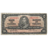 BC-22b 1937 Canada $2 Gordon-Towers, Y/B, CIRC
