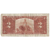 BC-22b 1937 Canada $2 Gordon-Towers, Y/B, CIRC