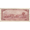 BC-30a 1954 Canada $2 Coyne-Towers, Devil's Face, A/B, Very Fine (VF20)