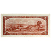 BC-30a 1954 Canada $2 Coyne-Towers, Devil's Face, E/B, VF-EF (VF30)
