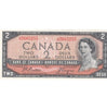 BC-38a 1954 Canada $2 Beattie-Coyne, J/B, AU-UNC (AU55)