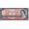 BC-38a 1954 Canada $2 Beattie-Coyne, K/B, Choice Uncirculated (CUNC63)