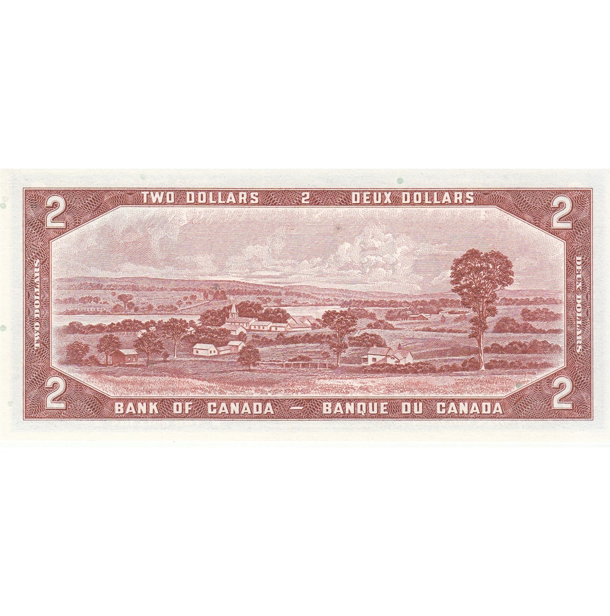 BC-38a 1954 Canada $2 Beattie-Coyne, M/B, Choice Uncirculated (CUNC63)