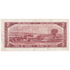 BC-38a 1954 Canada $2 Beattie-Coyne, W/B, Very Fine (VF20)