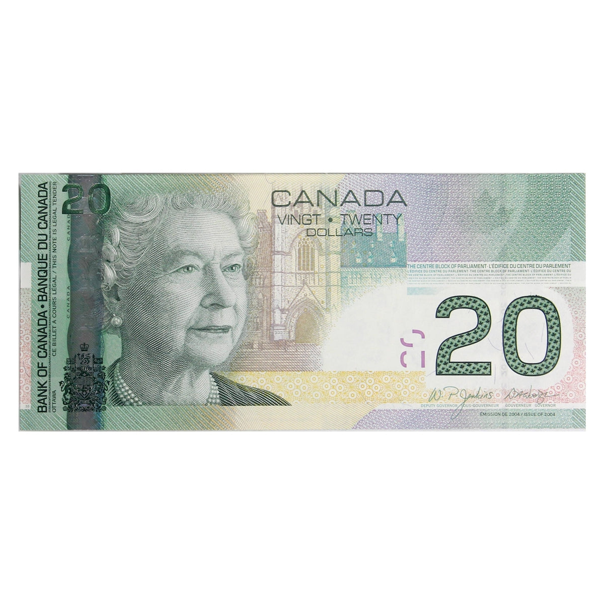 BC-64a-i 2006 Canada $20 Jenkins-Dodge, EZP, Choice Uncirculated (CUNC63)