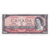 BC-38a 1954 Canada $2 Beattie-Coyne, Z/B, EF-AU (EF45)