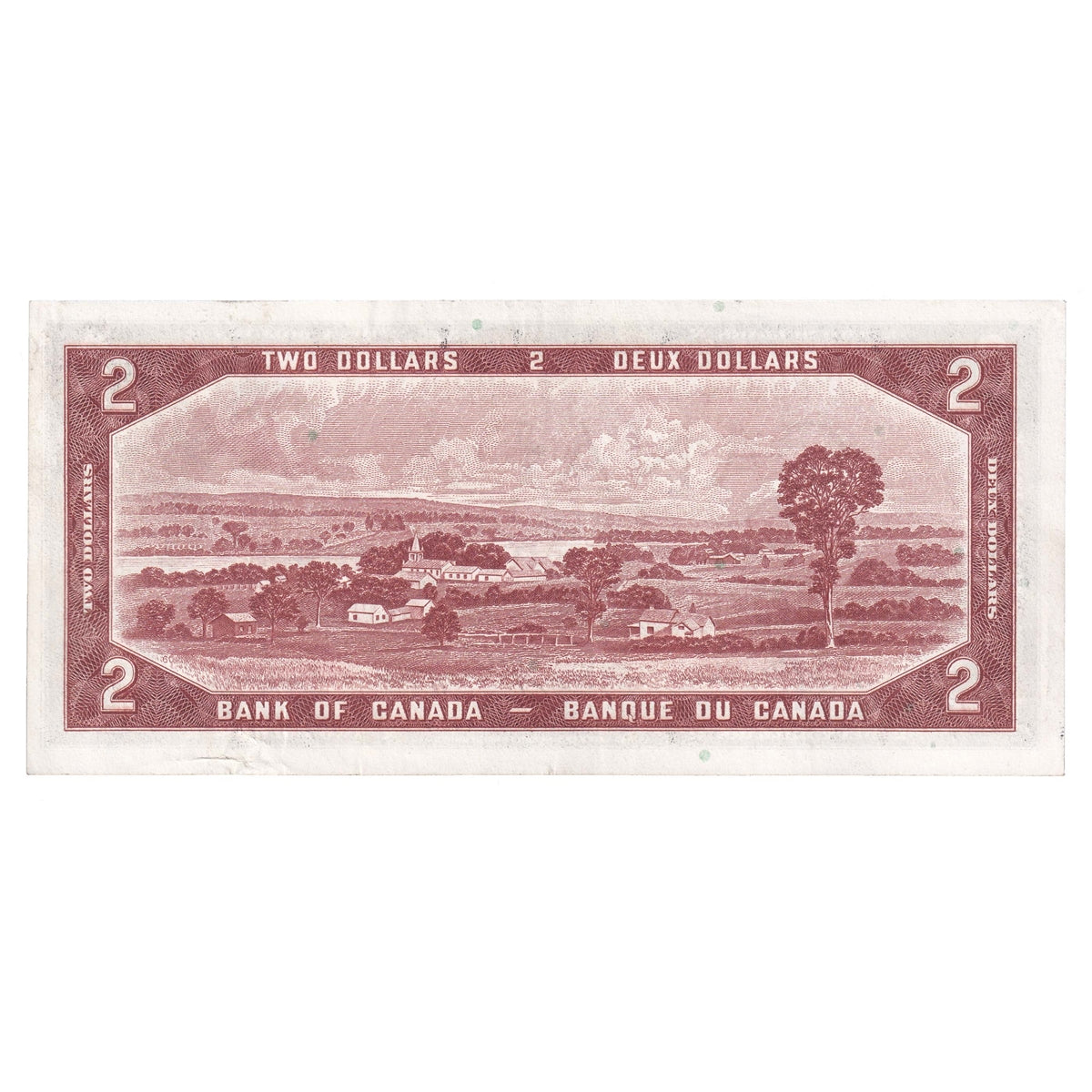BC-38a 1954 Canada $2 Beattie-Coyne, Z/B, EF-AU (EF45)