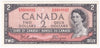 BC-38a 1954 Canada $2 Coyne-Towers, R/B, Almost Uncirculated (AU50)