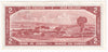 BC-38a 1954 Canada $2 Coyne-Towers, R/B, Almost Uncirculated (AU50)