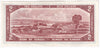 BC-38a 1954 Canada $2 Beattie-Coyne, Z/B, Almost Uncirculated (AU50)