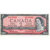 BC-38b 1954 Canada $2 Beattie-Rasminsky, A/G, Uncirculated (MS60)