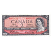 BC-38b 1954 Canada $2 Beattie-Rasminsky, B/R, Uncirculated (MS60)