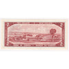 BC-38b 1954 Canada $2 Beattie-Rasminsky, D/U, AU-UNC (AU55)