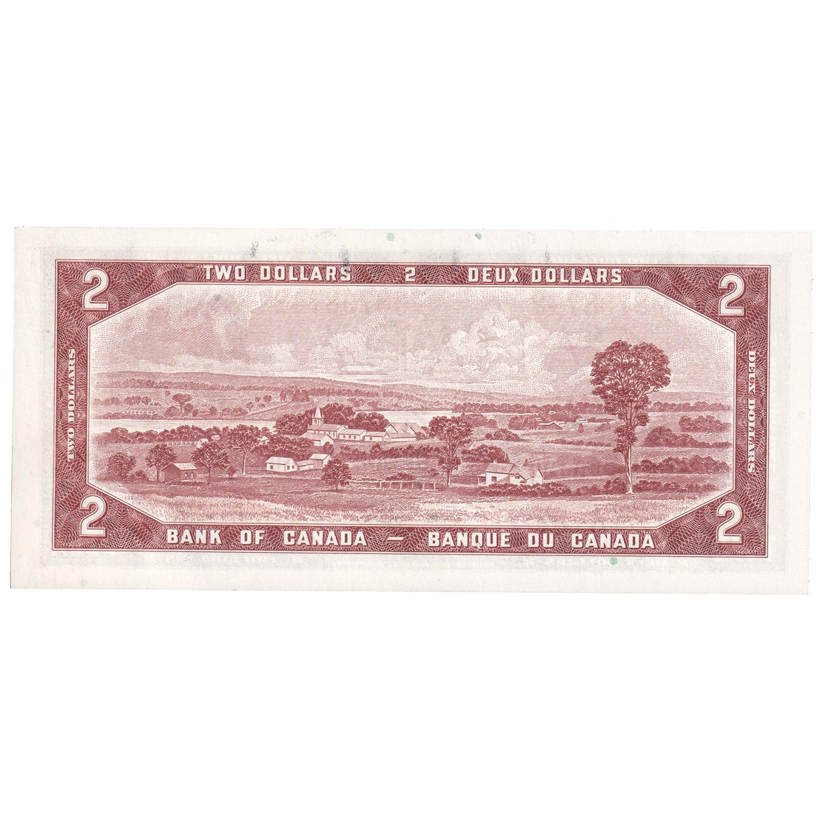 BC-38b 1954 Canada $2 Beattie-Rasminsky, G/U, Choice Uncirculated (CUNC63)